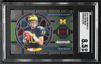 Stained Glass - Tom Brady [SGC 8.5 NM/Mt+]