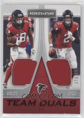 2019 Panini Rookies & Stars - Team Duals #TD-CM - Calvin Ridley, Matt Ryan /199