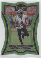 Premier Level Die-Cut - Lamar Jackson #/49