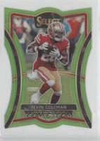 Premier Level Die-Cut - Tevin Coleman #/49