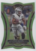 Premier Level Die-Cut - Josh Jacobs #/49