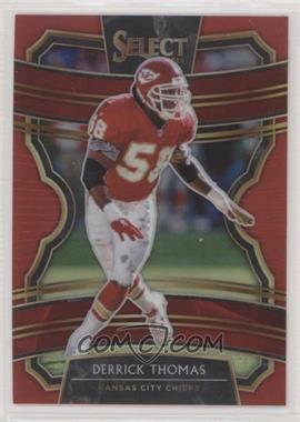 2019 Panini Select - [Base] - Red Prizm #92 - Concourse - Derrick Thomas /99