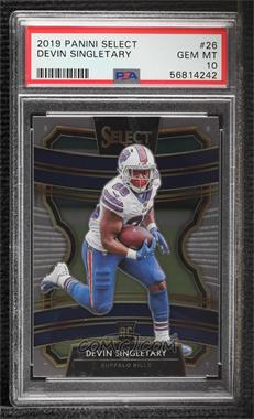 2019 Panini Select - [Base] #26 - Concourse - Devin Singletary [PSA 10 GEM MT]