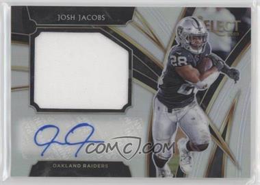 2019 Panini Select - Jumbo Rookie Signature Swatches #JM-JJ - Josh Jacobs /35