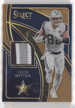 2019 Panini Select - Select Swatches - Copper Prizm #SS-2 - Jason Witten /49