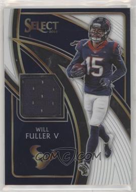 2019 Panini Select - Select Swatches - White Prizm #SS-27 - Will Fuller V /75