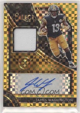 2019 Panini Select - Signature Memorabilia - Gold Prizm #MP-JW - James Washington /10