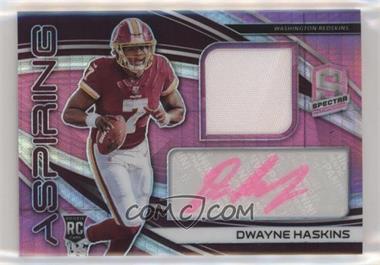 2019 Panini Spectra - Aspiring Patch Autographs - Neon Pink Prizm #APA-1 - Dwayne Haskins /15