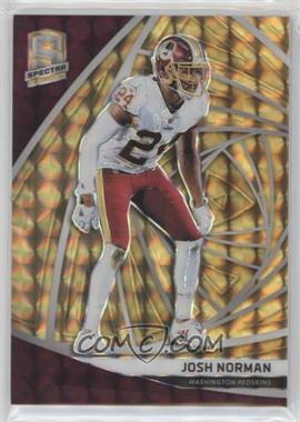 2019 Panini Spectra - [Base] - Neon Orange Prizm #145 - Josh Norman /15