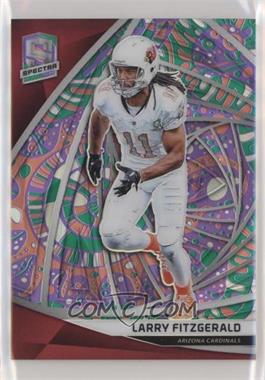 2019 Panini Spectra - [Base] - Psychedelic Prizm #148 - Larry Fitzgerald /5