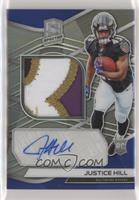 Rookie Patch Autographs - Justice Hill #/99