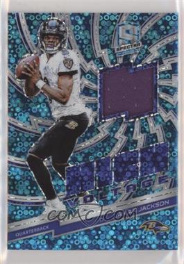 2019 Panini Spectra - High Voltage - Neon Blue #HV-3 - Lamar Jackson /50