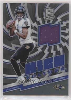 2019 Panini Spectra - High Voltage #HV-3 - Lamar Jackson /99