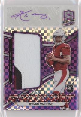 2019 Panini Spectra - Radiant Rookie Patch Signatures - Neon Purple #RRPS-1 - Kyler Murray /20