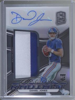 2019 Panini Spectra - Radiant Rookie Patch Signatures #RRPS-2 - Daniel Jones /35