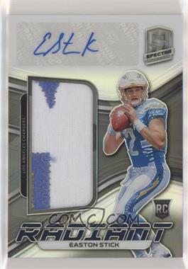 2019 Panini Spectra - Radiant Rookie Patch Signatures #RRPS-20 - Easton Stick /199