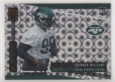 2019 Panini Unparalleled - [Base] - Groove #203 - Rookie - Quinnen Williams