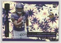 Rookie - Alexander Mattison #/75