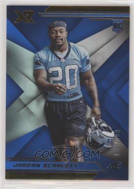 2019 Panini XR - [Base] - Blue #152 - Rookies - Jordan Scarlett /199