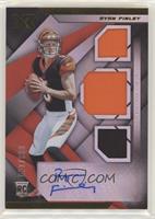 Rookie Triple Swatch Autographs - Ryan Finley #/149