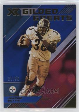 2019 Panini XR - Gilded Greats - Blue #GG-20 - Jerome Bettis /99