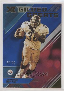 2019 Panini XR - Gilded Greats - Blue #GG-20 - Jerome Bettis /99