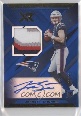 2019 Panini XR - Rookie Swatch Autographs - Blue #RSA-22 - Jarrett Stidham /49