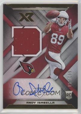 2019 Panini XR - Rookie Swatch Autographs #RSA-21 - Andy Isabella /199 [EX to NM]