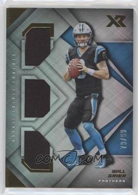 2019 Panini XR - Rookie Triple Threats Materials #RTM-5 - Will Grier /99
