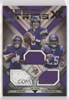 Alexander Mattison, Kirk Cousins, Stefon Diggs #/99