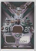 Le'Veon Bell, Sam Darnold, Quincy Enunwa #/99