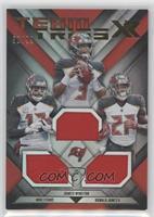 Mike Evans, Ronald Jones II, Jameis Winston #/99