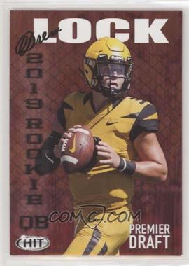 2019 Sage Hit Premier Draft - [Base] #8 - Drew Lock