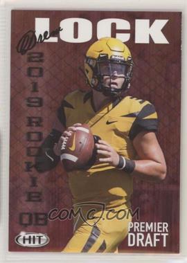 2019 Sage Hit Premier Draft - [Base] #8 - Drew Lock