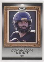 Will Grier [Noted]