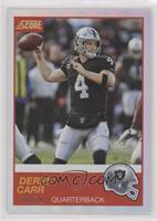 Derek Carr #/30