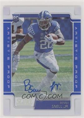 2019 Score - [Base] - Artist Proof Signatures #390 - Rookies - Benny Snell Jr. /35