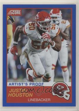 2019 Score - [Base] - Artist Proof #11 - Justin Houston /35