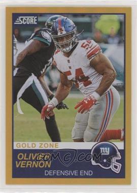 2019 Score - [Base] - Gold Zone #181 - Olivier Vernon /50