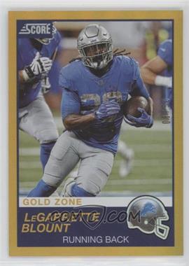 2019 Score - [Base] - Gold Zone #216 - LeGarrette Blount /50