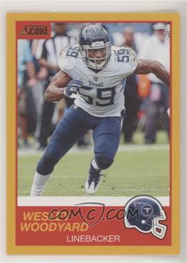 2019 Score - [Base] - Gold #76 - Wesley Woodyard