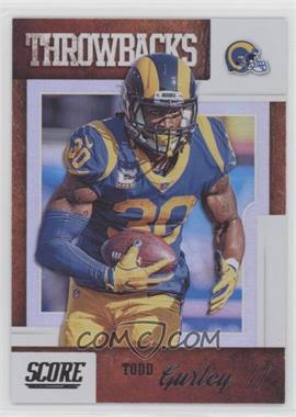 2019 Score - Throwbacks #T-9 - Todd Gurley II