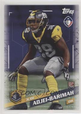 2019 Topps Alliance of American Football - [Base] #62 - Jude Adjei-Barimah