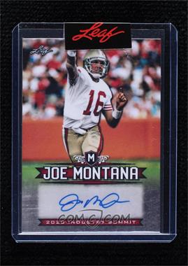 2020 Leaf Joe Montana Collection - Industry Summit Autograph #IS-JM1 - Joe Montana [Uncirculated]