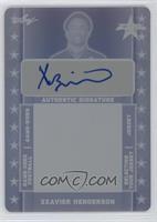 Xzavier Henderson #/1