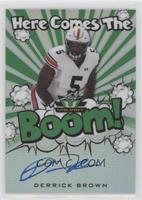 Derrick Brown #/75