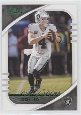 2020 Panini Absolute - [Base] - Green #36 - Derek Carr