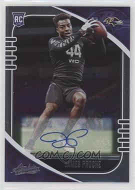 2020 Panini Absolute - [Base] - Signatures #148 - Rookie - James Proche