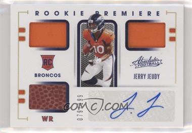 2020 Panini Absolute - [Base] #207 - Rookie Premiere Materials - Jerry Jeudy /199