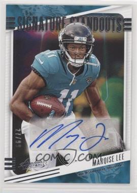 2020 Panini Absolute - Signature Standouts #SS-ML - Marqise Lee /99